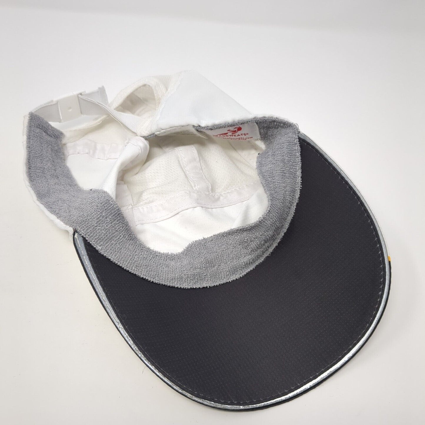 Go Lite Strapback 5 Panel Hat White One Size Adjustable Active Running