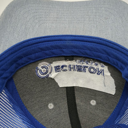 Richardson Trucker Hat Gray Blue One Size Echelon Rifles Mesh Snapback Style 112