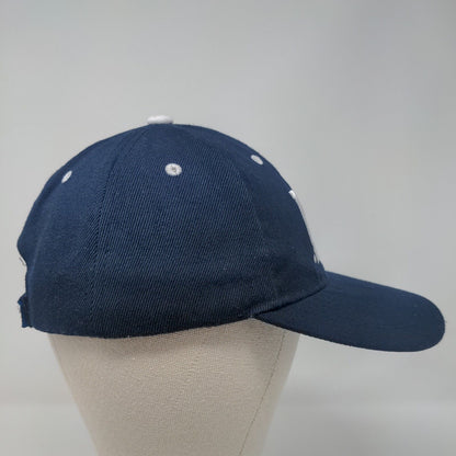 Mississippi Braves Strapback Hat Blue Embroidered Logo Minor Leagues MLB