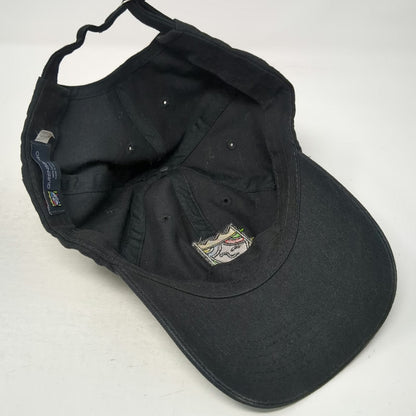 Queensboro Baseball Cap Black One Size Trust The Queen Logo Slideback Hat