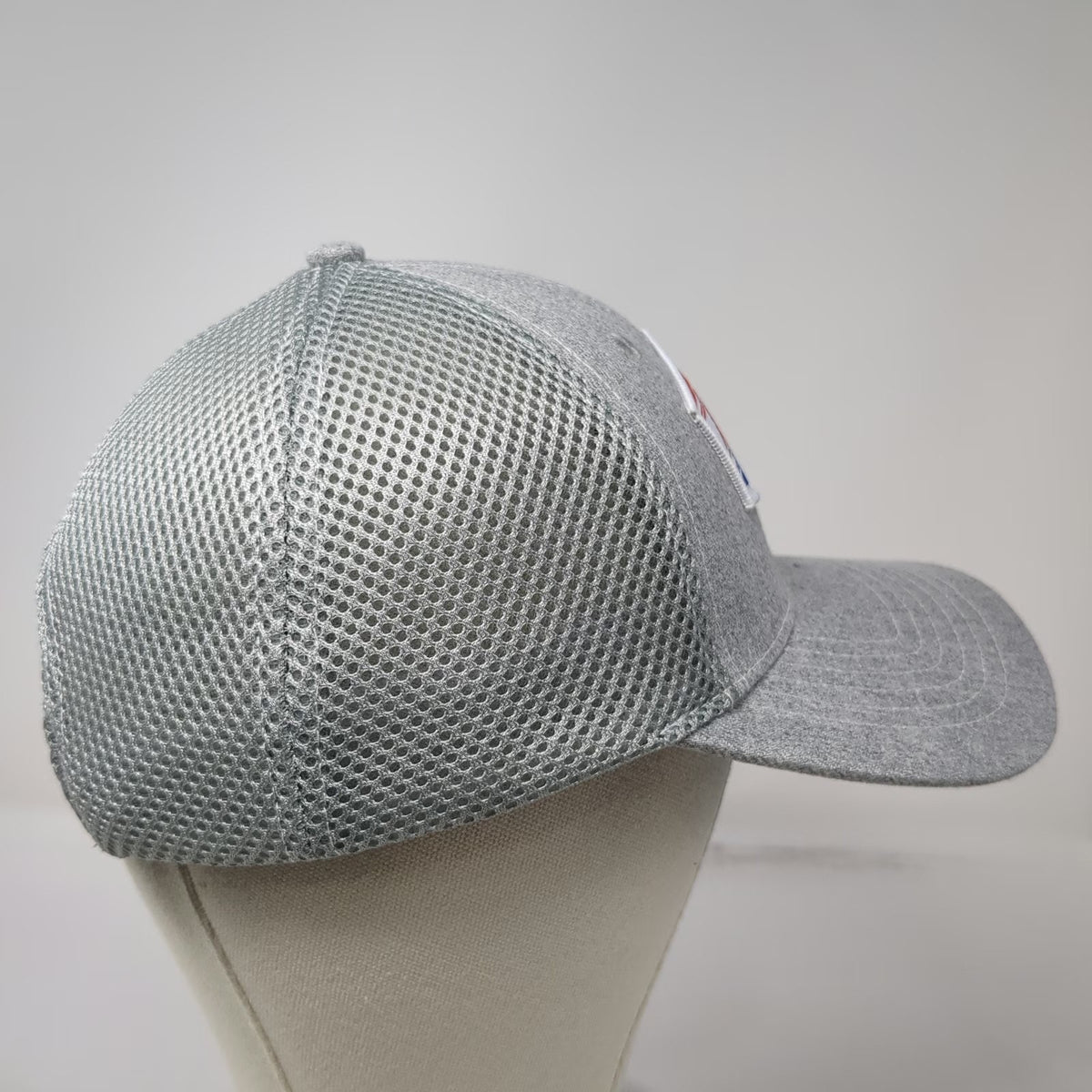 Amsoil Synthetic Lubricants Logo Gray One Size Trucker Hat Mesh Snapback