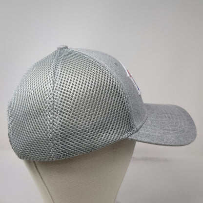 Amsoil Synthetic Lubricants Logo Gray One Size Trucker Hat Mesh Snapback