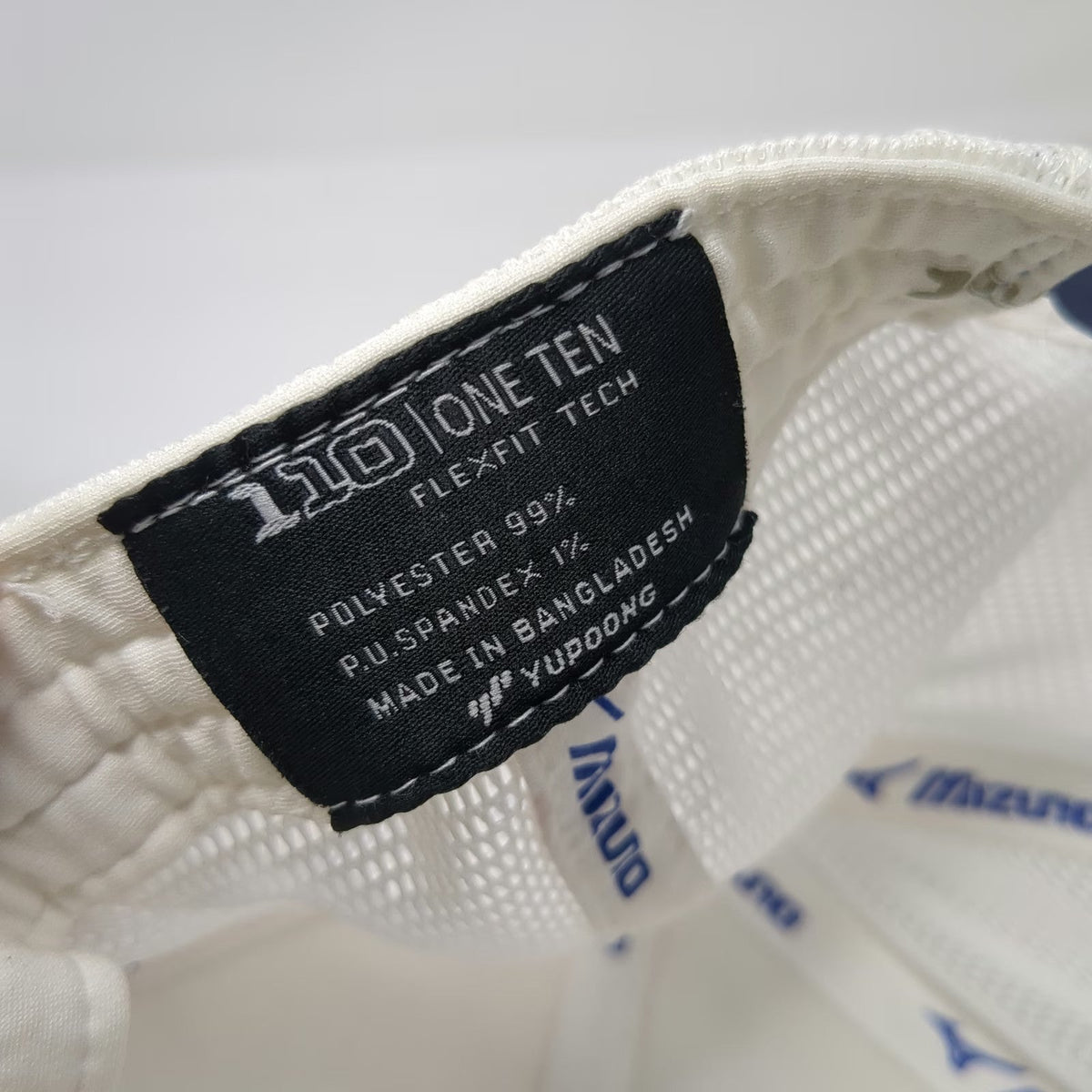 Mizuno Trucker Hat White One Size Snapback Mesh Golf Runbird Logo Patch 110