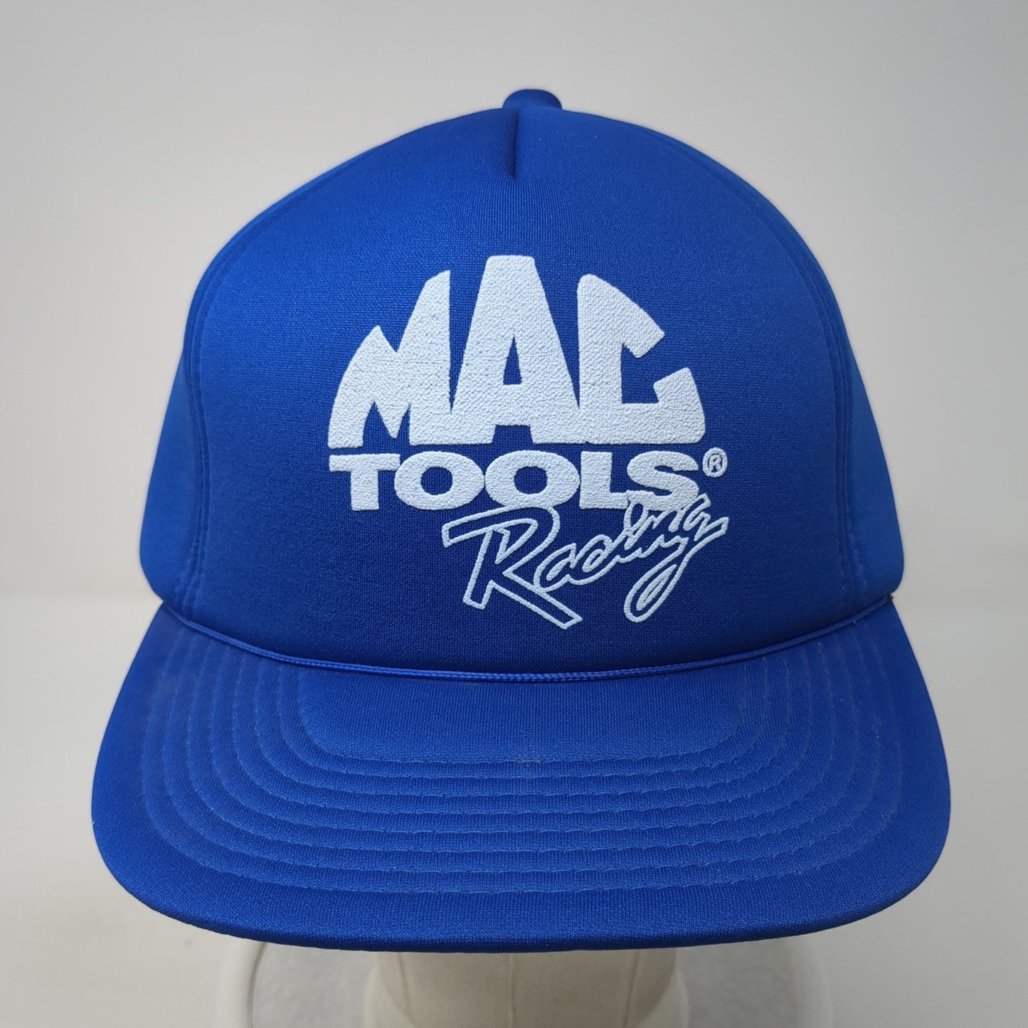 Mac Tools Racing Snapback Hat Blue One Size Adjustable Rope Young An Hat Co.