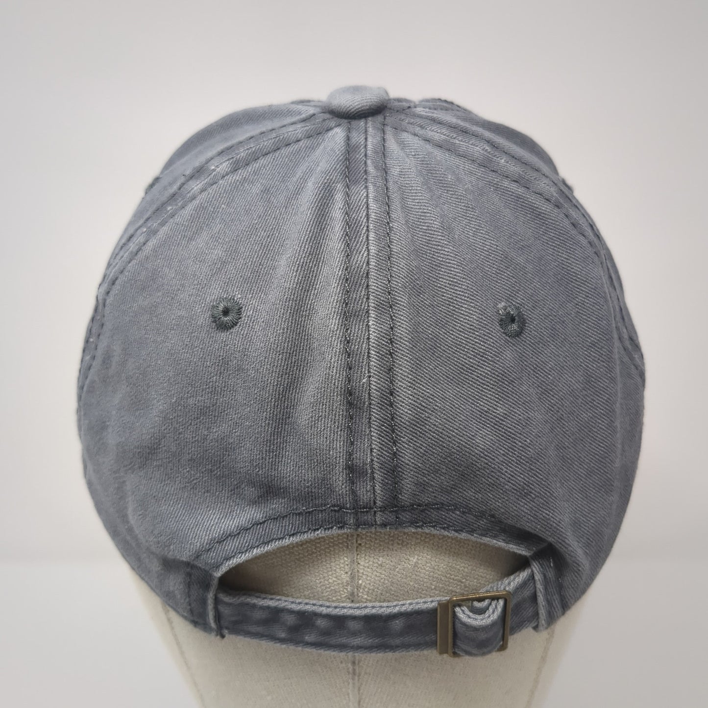 Bigfoot Slideback Hat Gray One Size Adjustable 6 Panel Vent Holes