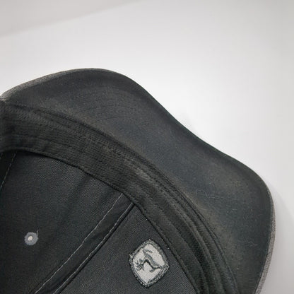 John Deere Reman 2018 Slideback Hat Gray One Size Adjustable 6 Panel