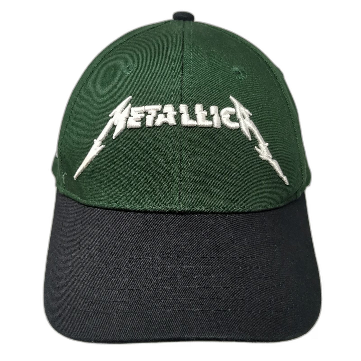 Metallica Worldwired Tour Green Black Baseball Cap One Size Strapback NY Hat