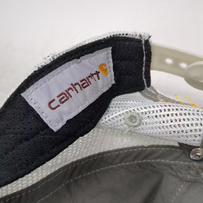 Carhartt Blue Trucker Hat One Size Snapback Mesh Back Embroidered Logo Patch