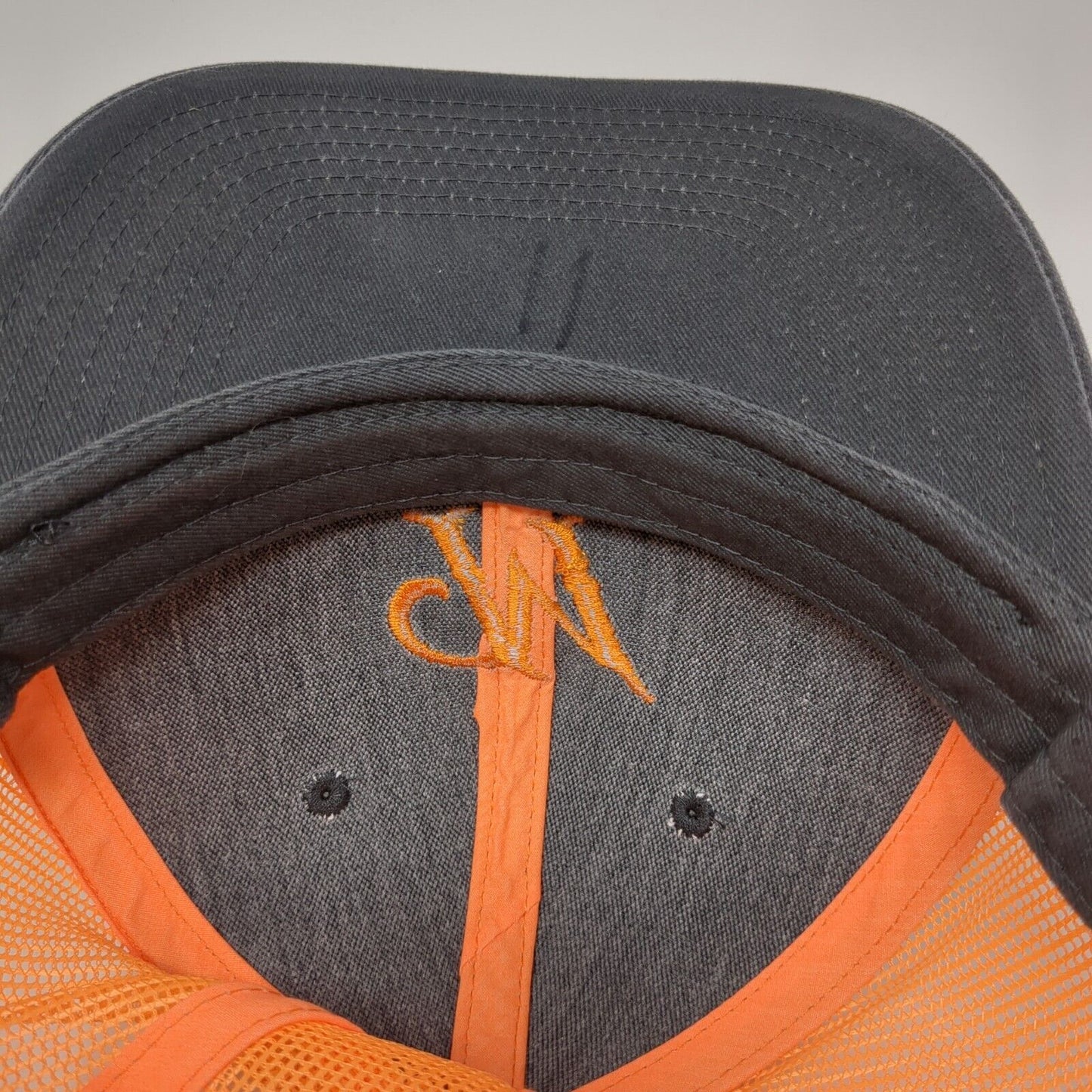 Letter M Snapback Mesh Back Trucker Hat Multi One Size Port Authority