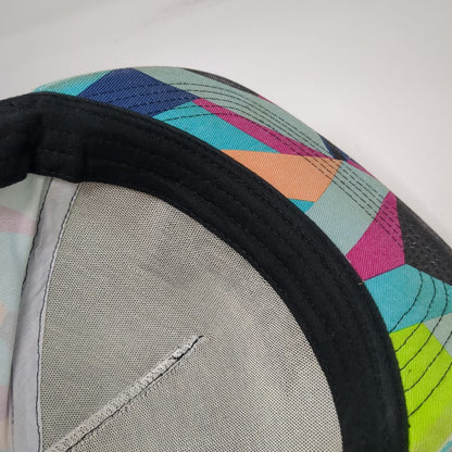 Penny Australia 5 Panel Blue One Size Geometric All Over Print Snapback Hat