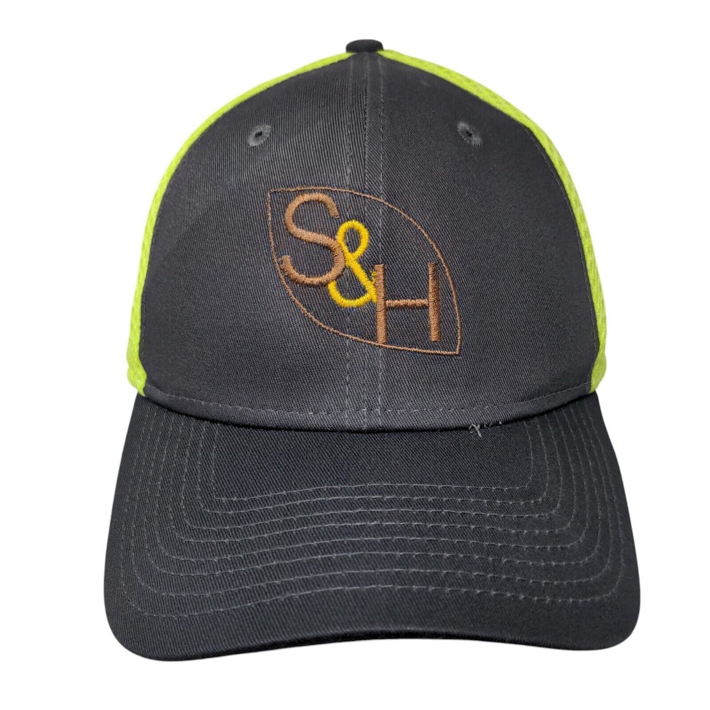 S&H Fitted Hat Multicolor Size M/L Breathable 39Thirty 6 Panel New Era Polyester