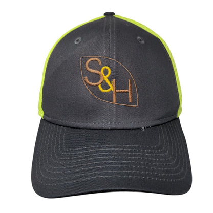 S&H Fitted Hat Multicolor Size M/L Breathable 39Thirty 6 Panel New Era Polyester