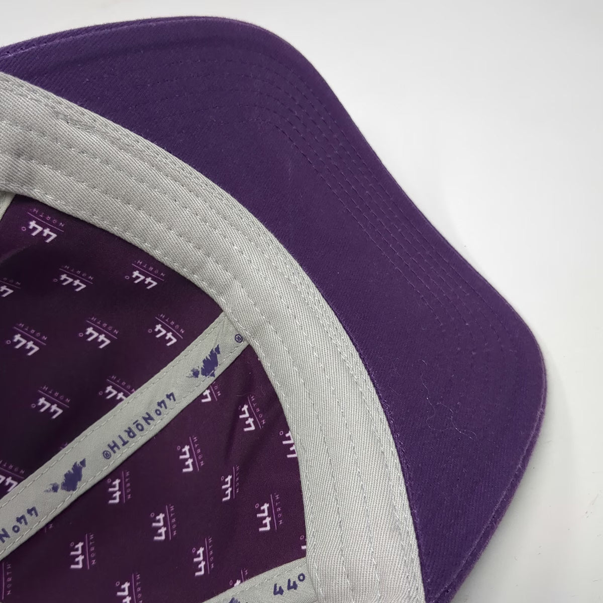 44 North Vodka Baseball Cap Purple One Size Mesh Snapback Idaho Distillery Hat