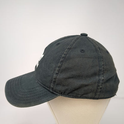 Adidas Trefoil Logo Baseball Cap Black White One Size Slideback Cotton Hat