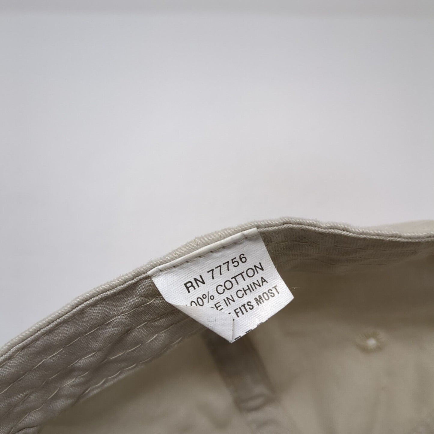 Unbranded Slideback Hat Tan One Size Adjustable Blank Solid Outdoor