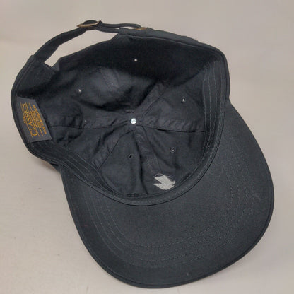 Thunderbolt Slideback Hat Black One Size Adjustable Embroidered Yupoong
