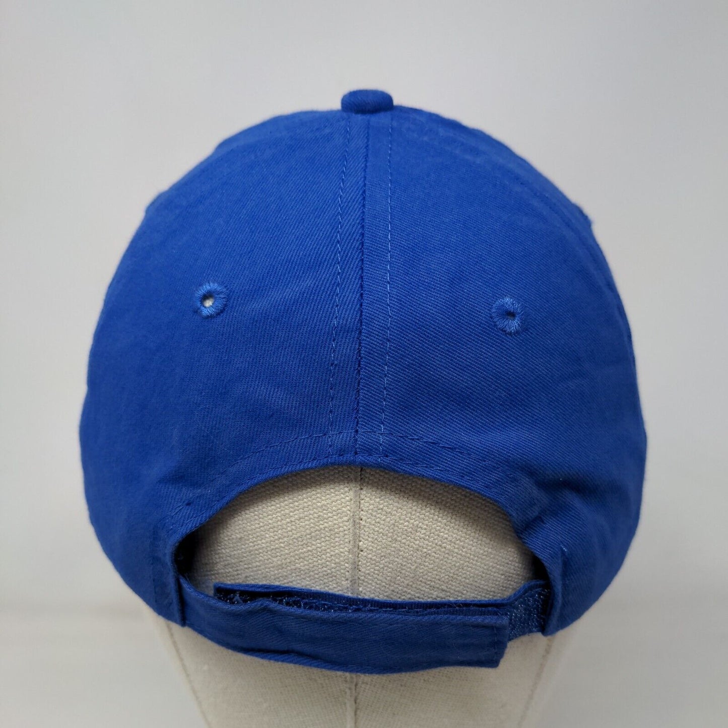 Fishues Charters Strapback Hat Blue OSFM Adjustable Embroidered 6 Panel