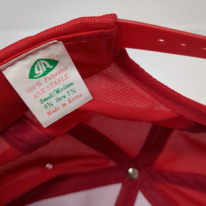 Young An Alia Royal Jordanian Falcons Snapback Red 7 1/4 Polyester Aviation Hat