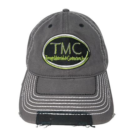 TMC Turnage Materials & Contractors Inc. Slideback Hat Gray One Size