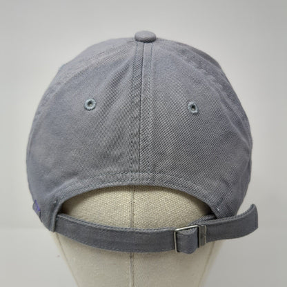 Adidas Aeroready Slideback Hat Gray One Size Adjustable Embroidered 6 Panel