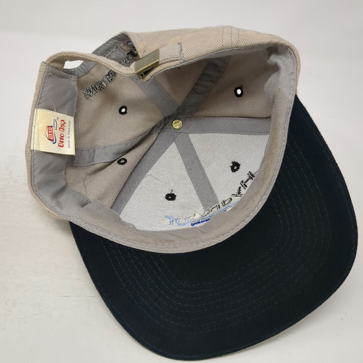 Otto Cap Baseball Cap Beige Black One Size HydroSof Industrial Water Equipment