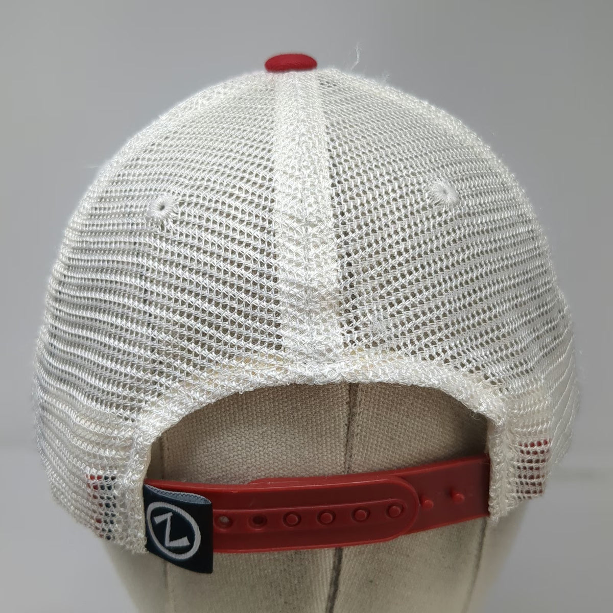 Indiana Hoosiers NCAA Zephyr Trucker Hat Red White One Size Mesh Snapback IU