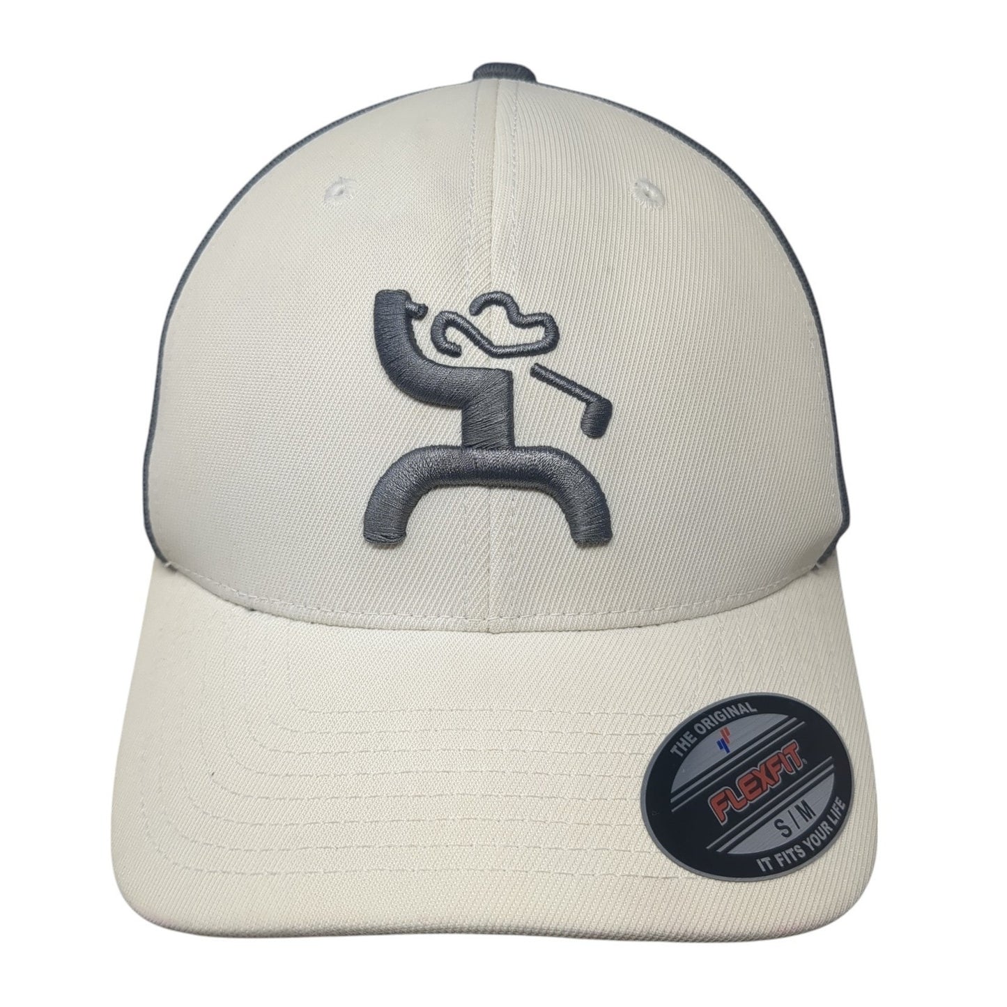 Get Your Hooey Fitted Baseball Cap Multicolor Medium Embroidered Flexfit