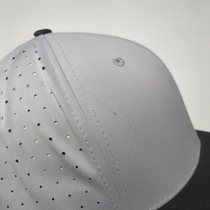 Power Plus Inc Idaho Snapback Hat Gray M/L Flexfit Breathable Richardson