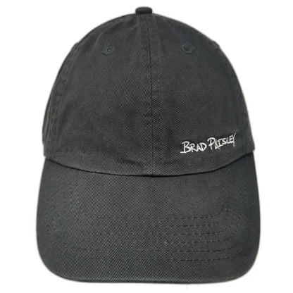 Brad Paisley Black Baseball Cap One Size Hat Cotton Slideback Country Music