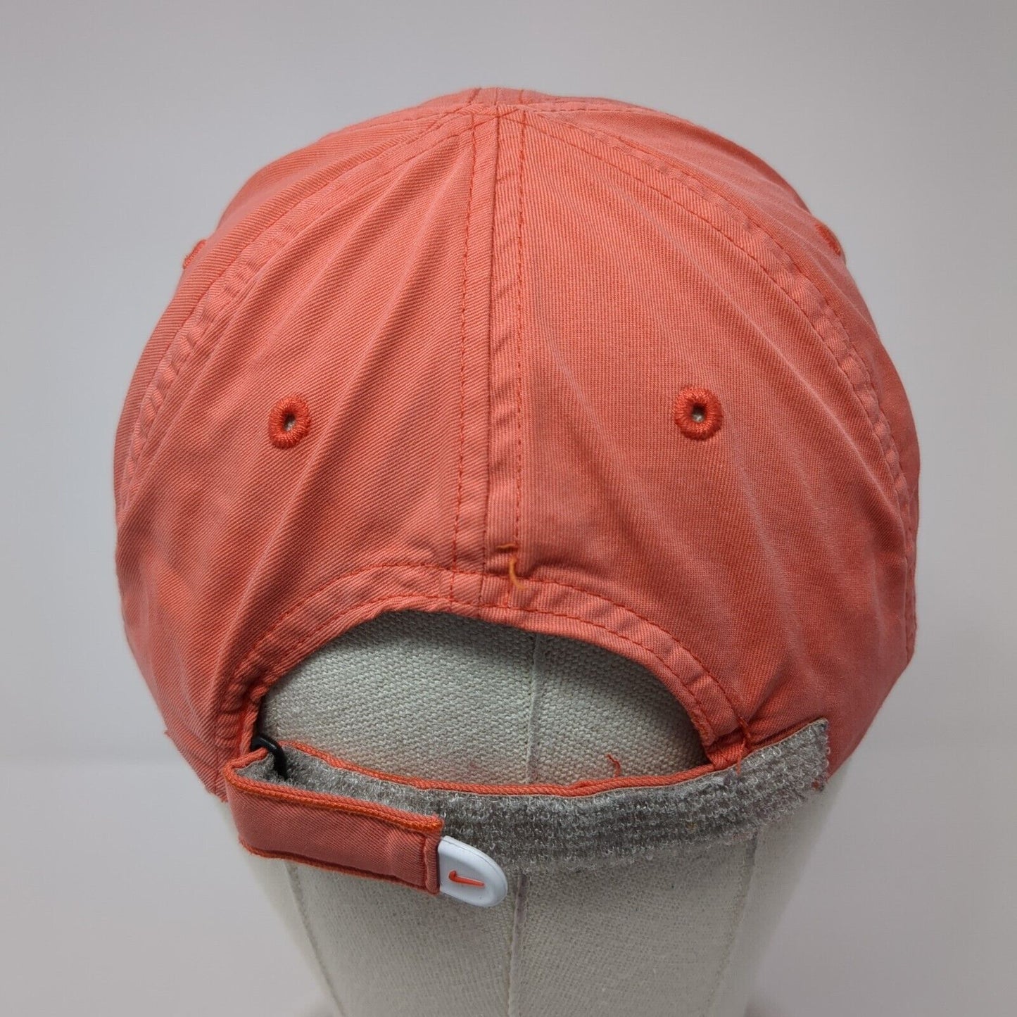 Nike Swoosh Strapback Hat Red One Size Adjustable 6 Panel Outdoor