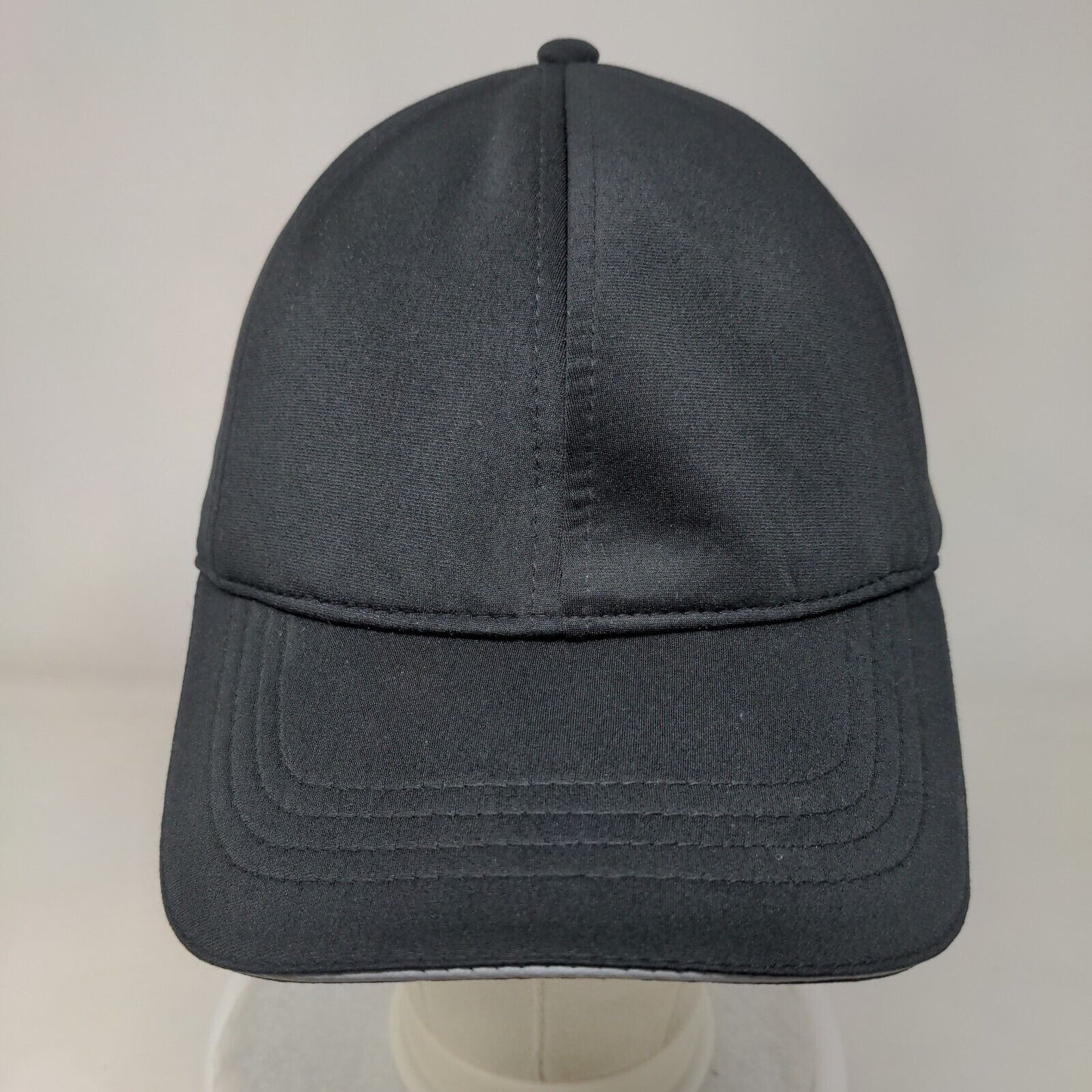 Unbranded Slideback Hat Ponytail Black OSFM Blank Adjustable Solid