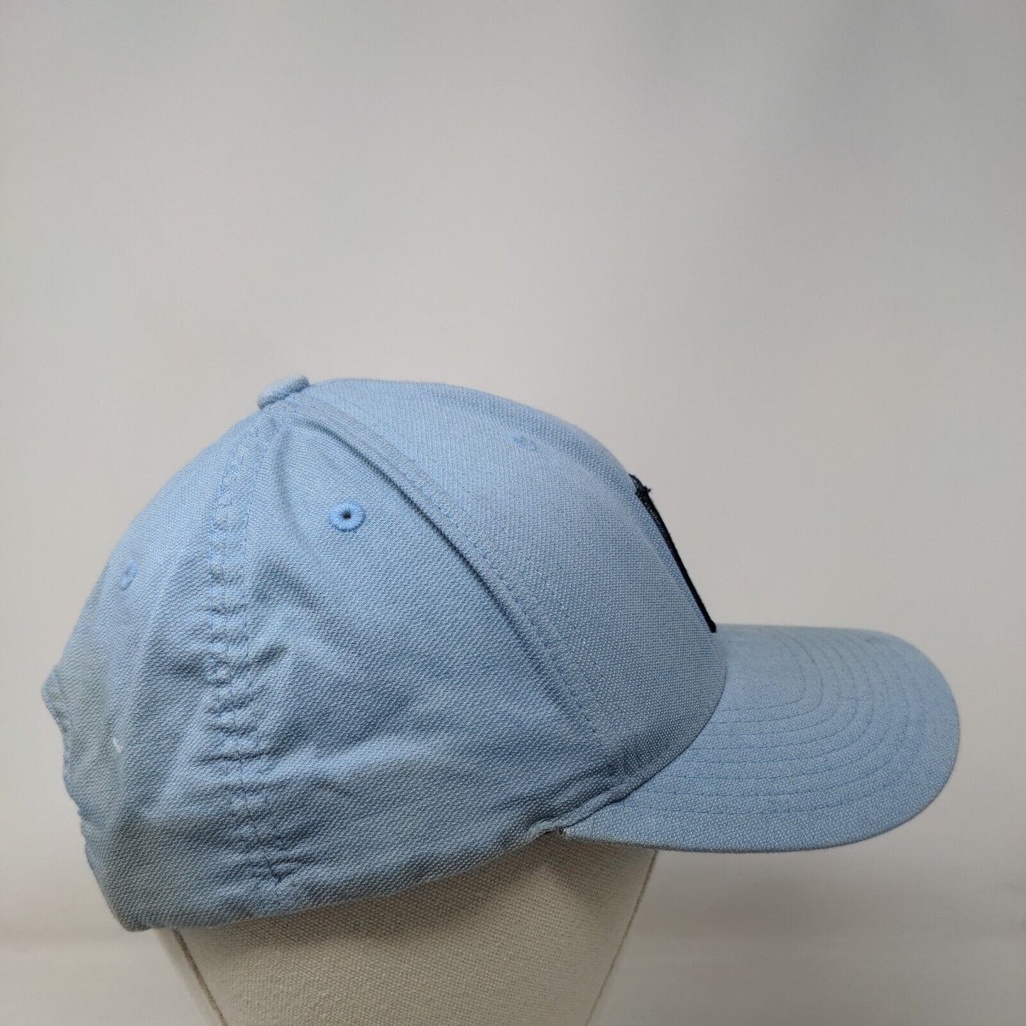 Travis Mathew Patch Snapback Hat Blue One Size Yupoong Flexfit 110