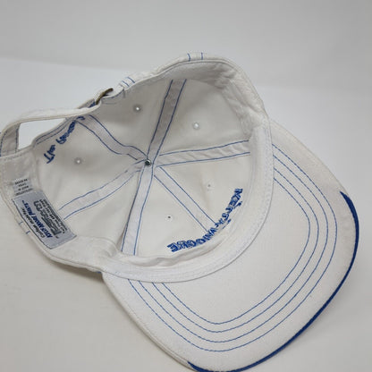 Kelly-Moore Paints Slideback Hat White One Size Adjustable Embroidered
