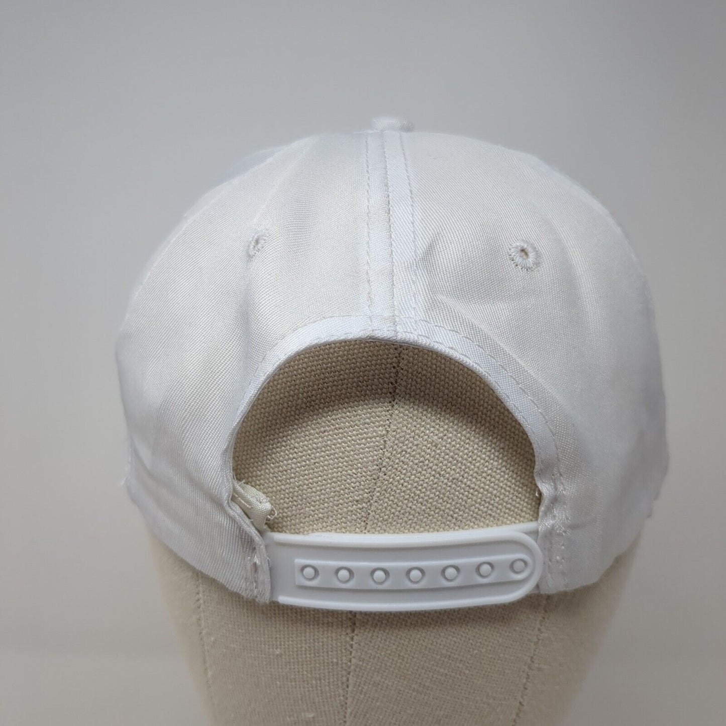 In God We Trust Snapback Hat White One Size Adjustable Patriotic Polyester