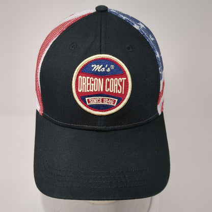 Mo's Oregon Coast Since 1946 Snapback Trucker Hat Multi OS Mesh Back Triangle