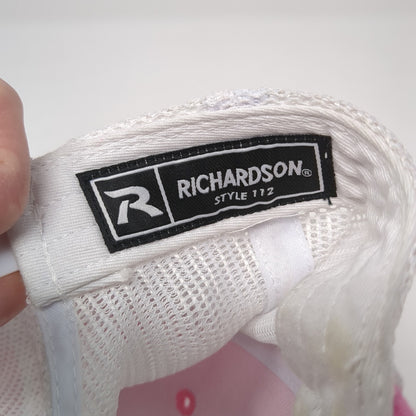 Idaho Mining Apparel Trucker Hat Pink One Size Adjustable Mesh Back Richardson