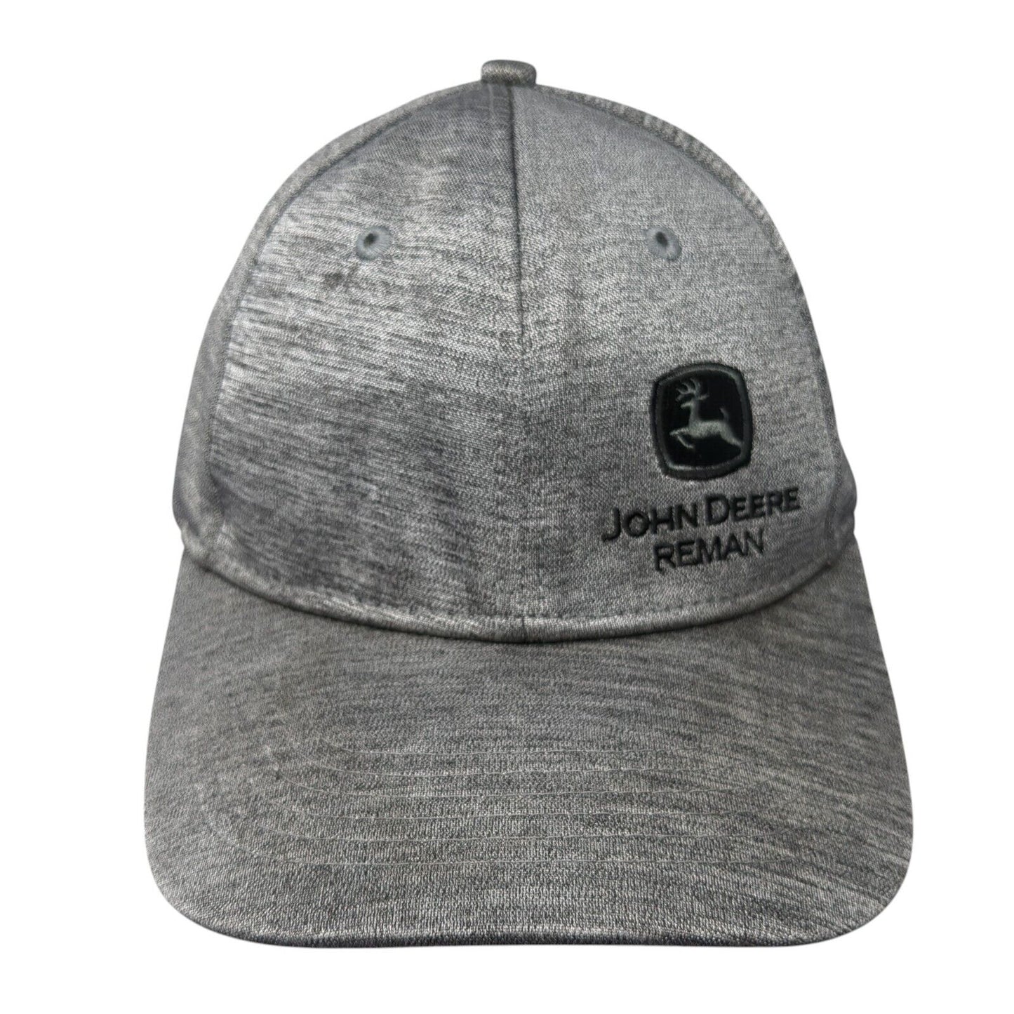 John Deere Reman 2018 Slideback Hat Gray One Size Adjustable 6 Panel
