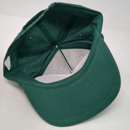 d&D Conoco Outdoor Adventure Green 5 Panel Hat OS Rope Snapback Mountain Vintage
