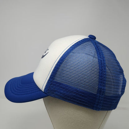 Lucky Brand Coors Banquet Beer Foam Mesh Snapback Trucker Hat Blue One Size