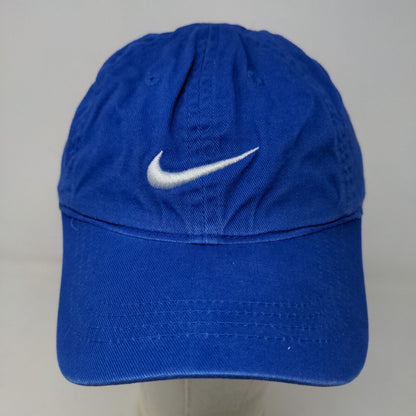 Nike Boy's Strapback Hat Blue Size Toddler Embroidered Swoosh Logo Cotton