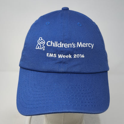 Children's Mercy EMS Week 2016 Strapback Hat Blue One Size Adjustable