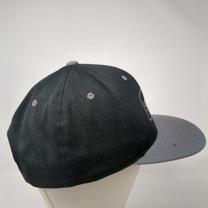 Say I Won't Snapback Hat Black One Size Embroidered Colorblock Yupoong
