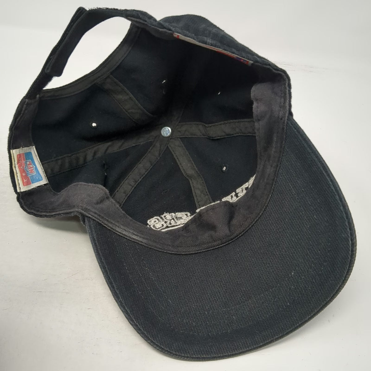 Pittsburgh Steelers NFL Sports Specialties Black Strapback Cap Hat Vintage