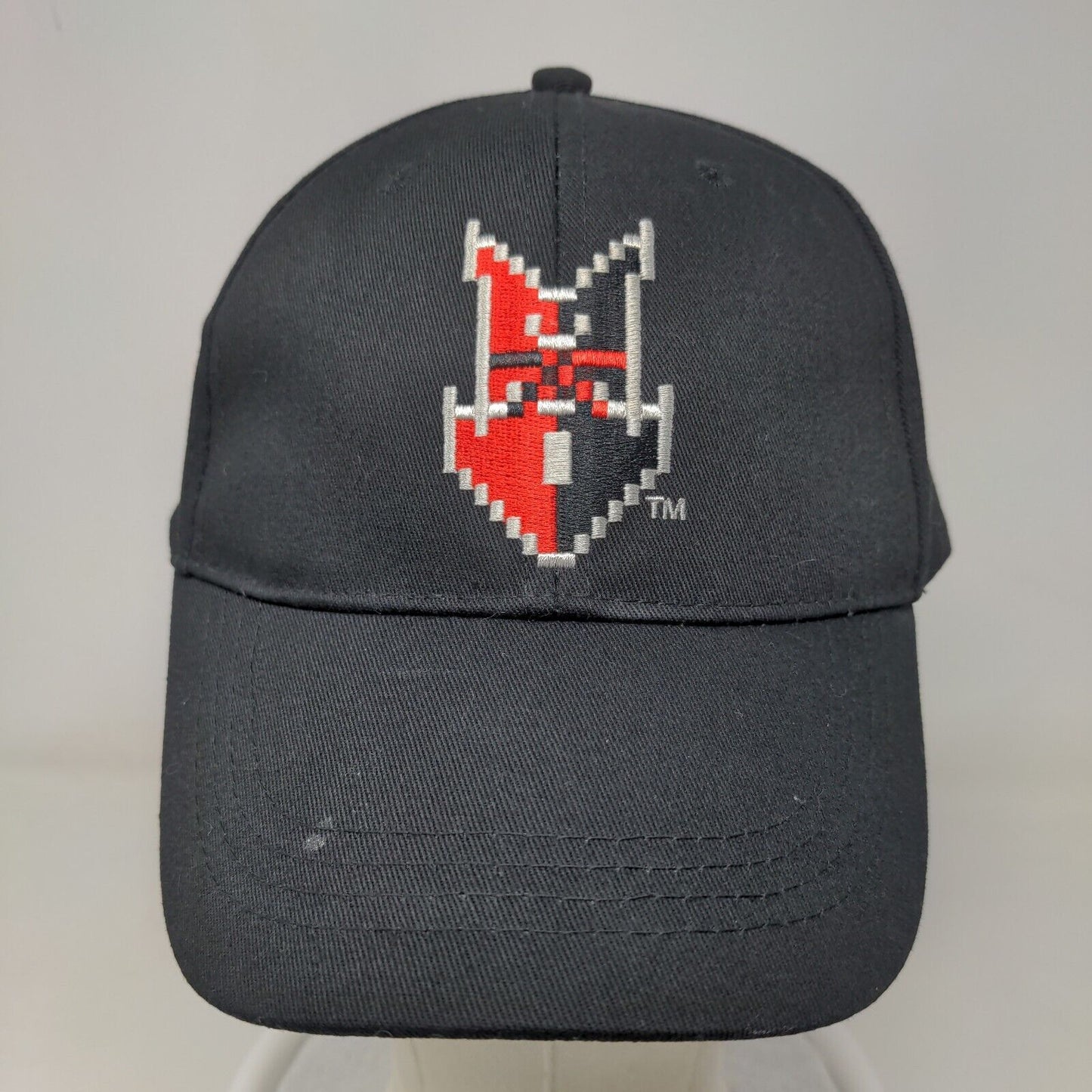 Minor League Indianapolis Indians Men's Strapback Hat Black Embroidered Logo
