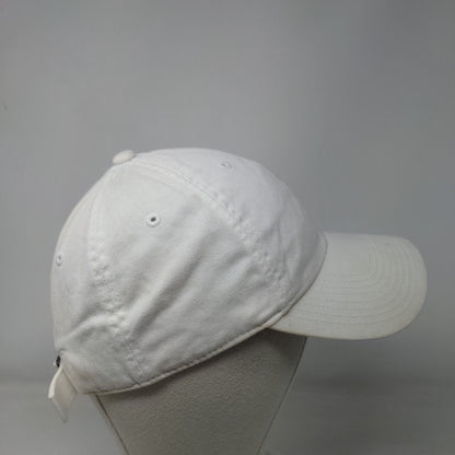 Nike Slideback Hat White OSFM Adjustable Embroidered Swoosh Heritage86 6 Panel