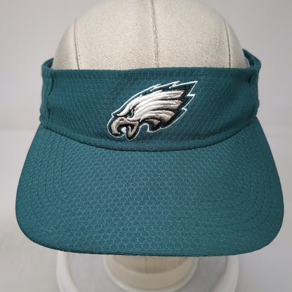 Philadelphia Eagles NFL New Era Visor Green One Size Hat Embroidered Adjustable