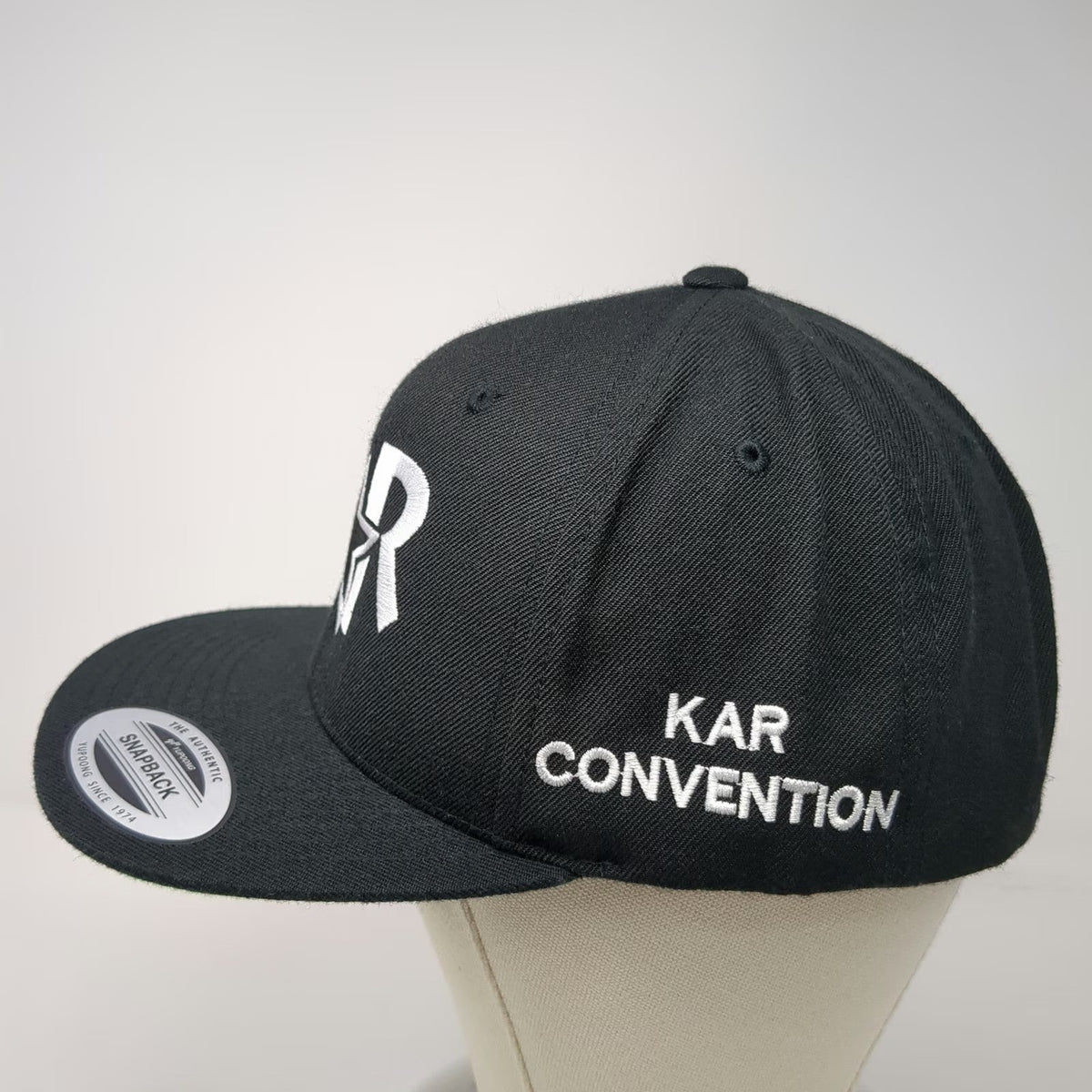Yupoong Snapback Black One Size KAR Convention Outstanding Dancer Green Brim Hat