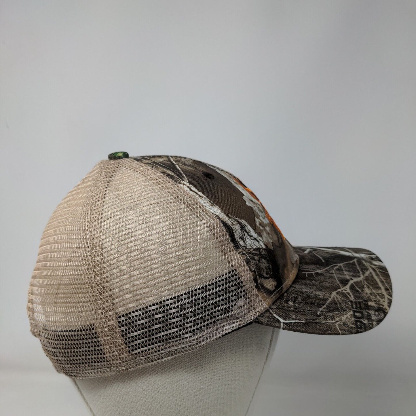 Realtree Edge Snapback Mesh Back Trucker Hat Camo OSFM Embroidered