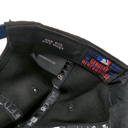 New York Yankees Snapback Hat Black Blue OSFM Embroidered MLB New Era 9Fifty