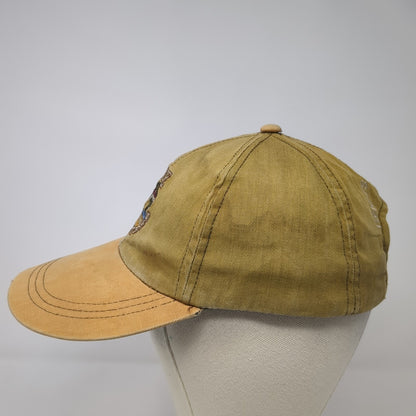 Hyde Outfitters Slideback Baseball Cap Brown One Size Adjustable Embroidered